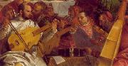 VERONESE (Paolo Caliari) The Marriage at Cana (detail) we painting